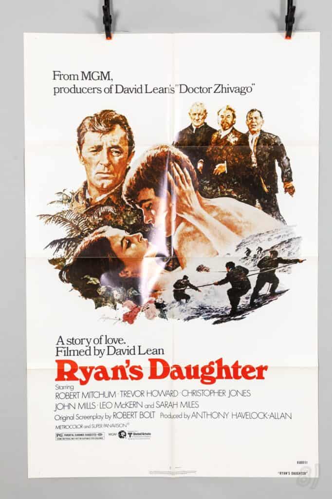 Ryan's Daughter (1970) MGM Original Movie Poster David Lean
