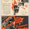 Scarface 1932 Original French Movie Poster Paul Muni Howard Ha Scarface 1932 Original French Movie Poster – Paul Muni Howard Hawks