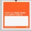 Sonic Youth 2007 Gig Poster Higher Ground South Burlington Vermont