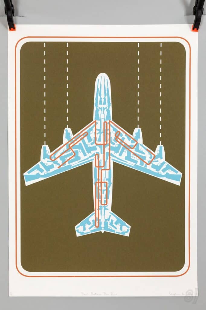 Stephen Kelleher 'Don't Believe The Hype' Screen Print 2005 2/5