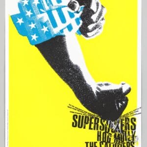 Supersuckers Hog Molly Catheters Graceland Seattle Gig Poster Feb 16