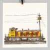 Taj Mahal Higher Ground Burlington Vermont Train Screenprint Gig Poster