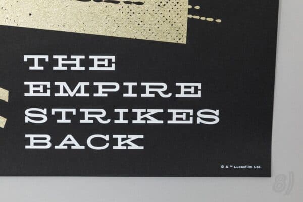 The Empire Strikes Back C-3PO Screen Print Ty Mattson 1st Ed 46/475