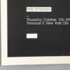 The National with St. Vincent Gig Poster – Terminal 5, NYC 2007