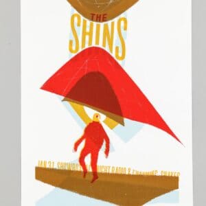 The Shins Gig Poster Jan 31 Showbox 2006 Screenprint Signed