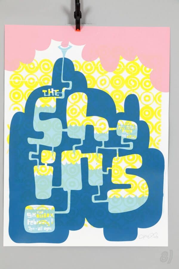 The Shins Gig Poster – The Showbox Seattle, February 1 – Jesse LaDoux