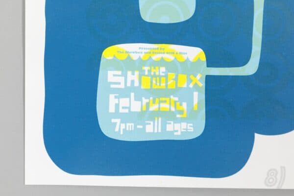 The Shins Gig Poster – The Showbox Seattle, February 1 – Jesse LaDoux