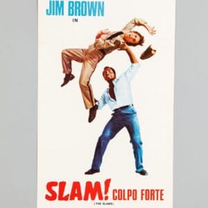 The Slams 1974 Italian Locandina Movie Poster Jim Brown MGM