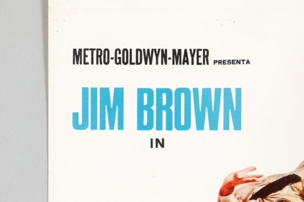 The Slams 1974 Italian Locandina Movie Poster Jim Brown MGM