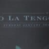 Yo La Tengo & Sam Rivers Trio 2007 Original Screenprint Gig Poster
